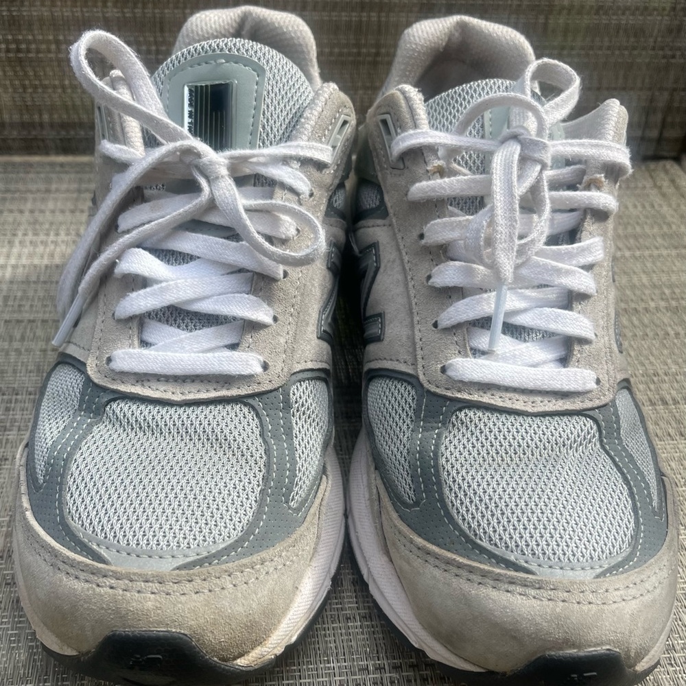 New Balance Womens 990v5 Size 8.5 Made in USA Low Castlerock Gray - Picture 2 of 9